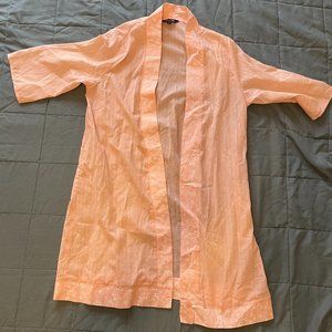 Kimono light pink cover up